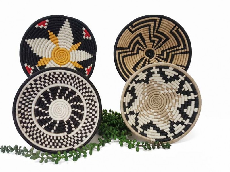 Rwanda Basket Sets of 4 Rwanda Basket Sets of 4